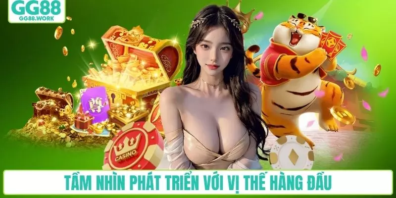 Tầm nhìn phát triển thể hiện vị thế hàng đầu