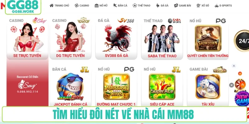 Tìm hiểu đôi nét về nhà cái MM88